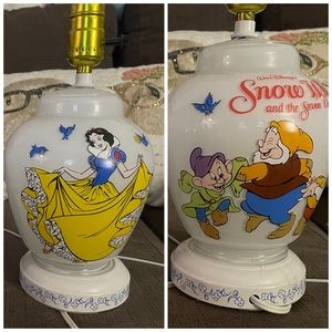 Vintage Snow White lamp